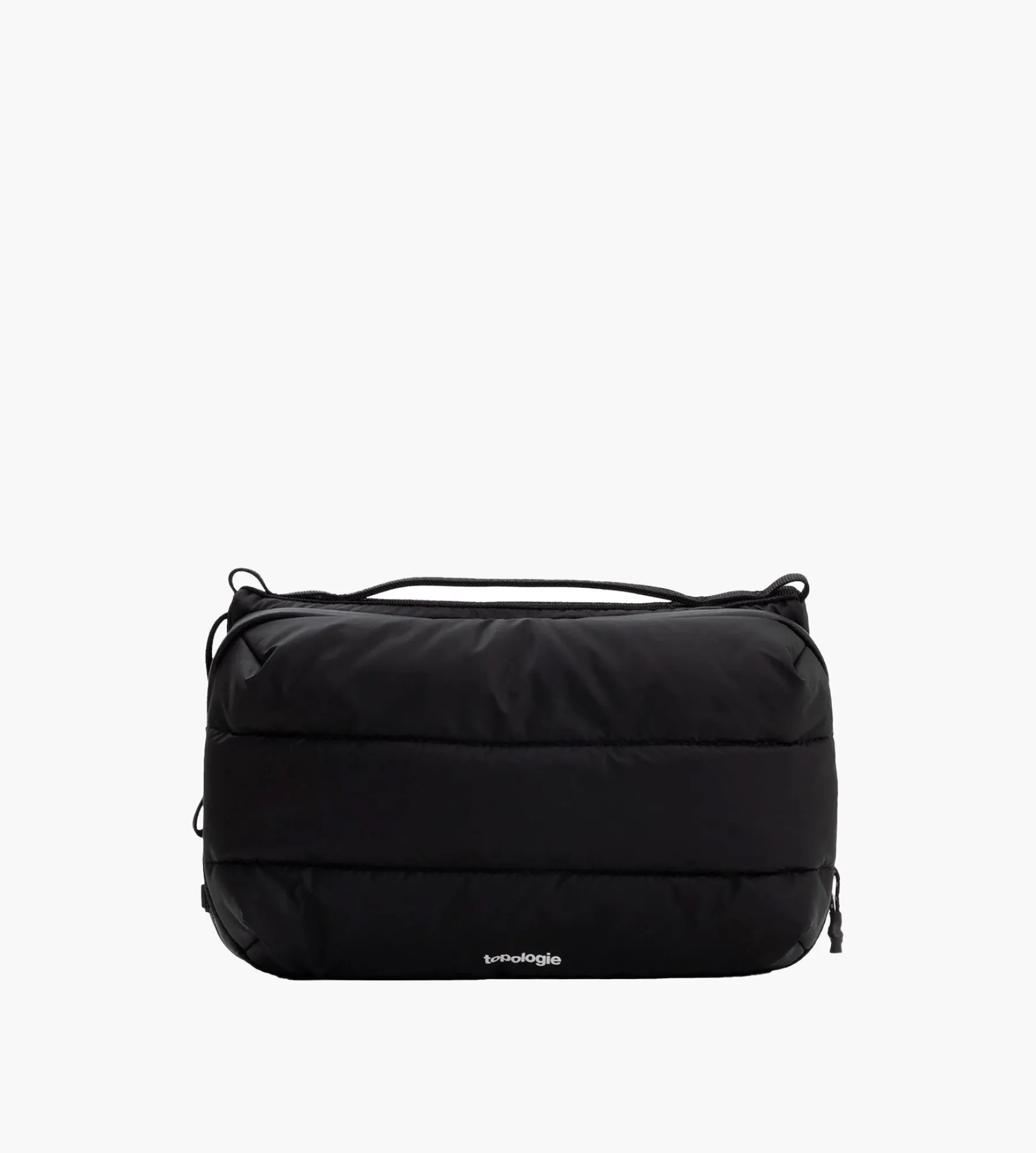Topologie Wares Bags Bottle Sacoche Large Black Tech Sateen