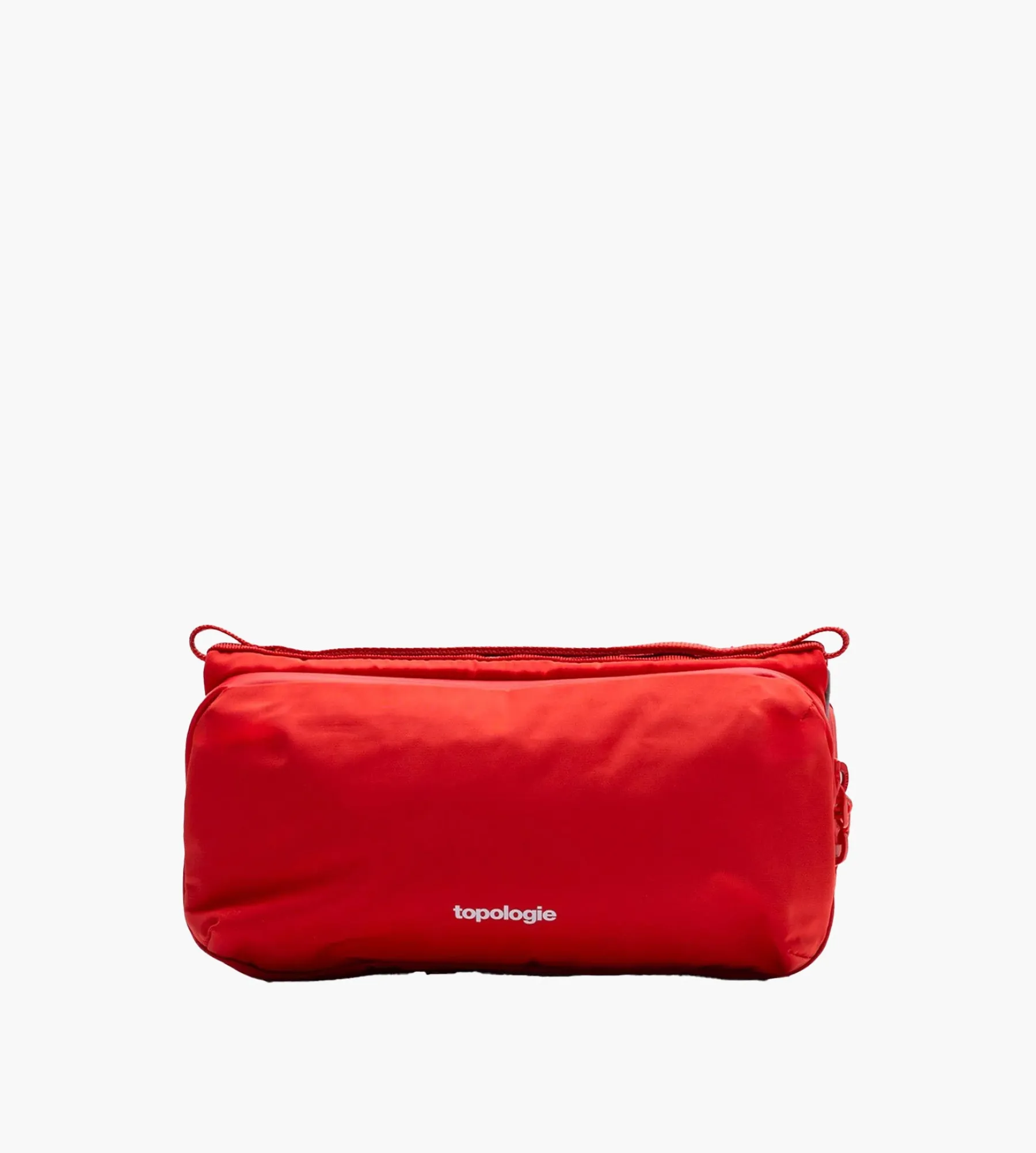 Topologie Wares Bags Bottle Sacoche Medium Red Tech Sateen