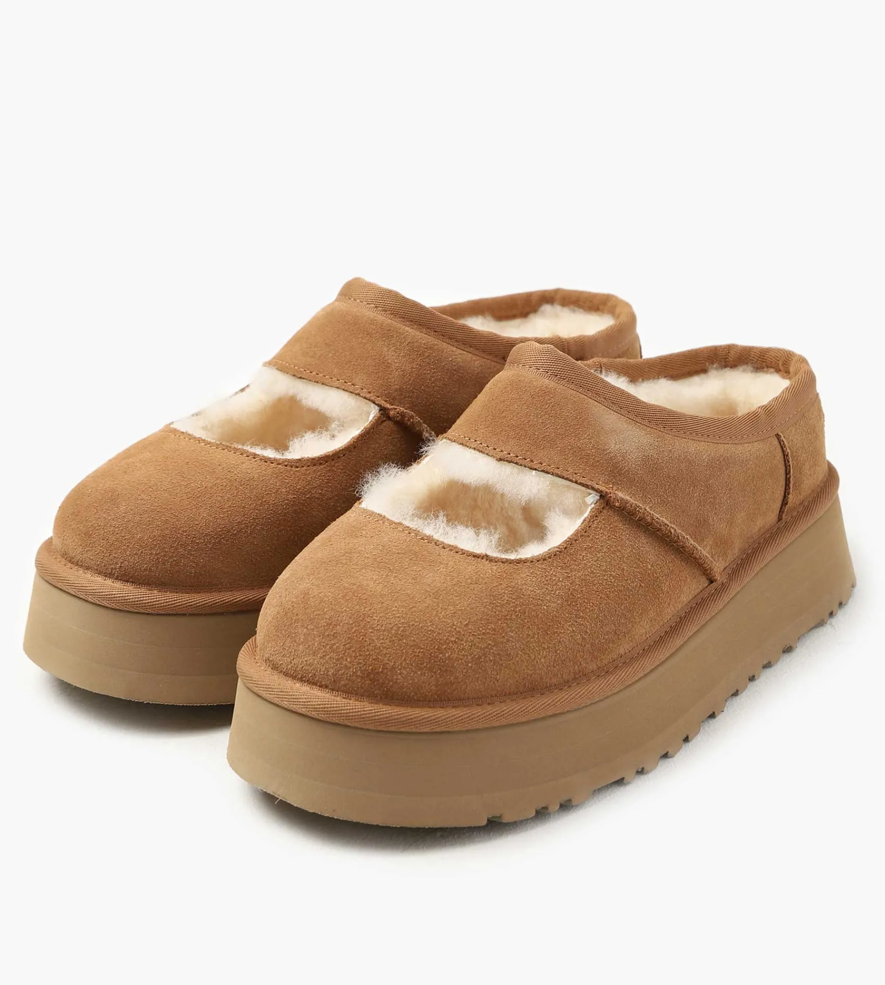 UGG W Bea Mary Jane Chestnut