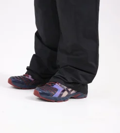 UMBRO Check Track Pants Navy Dark Brown