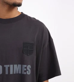 UMBRO Hard Times T-Shirt Washed Black