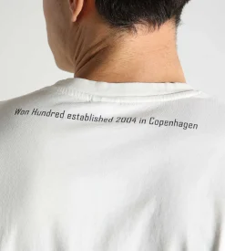 Won Hundred The Staff Tee Longsleeve M White