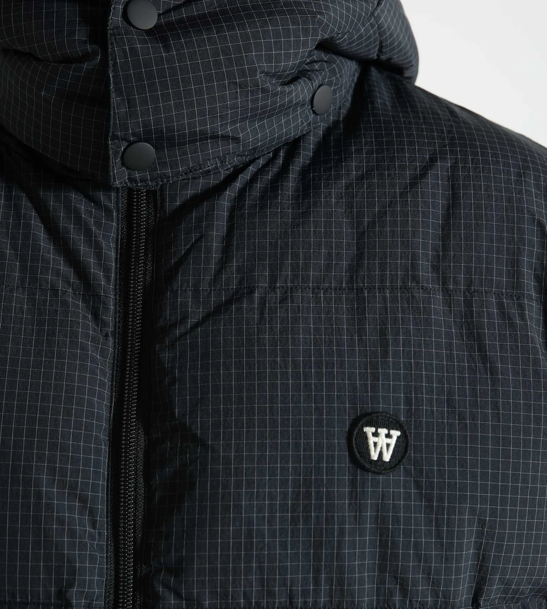 Wood Wood Hen Ripstop Puffer 1031 Charcoal