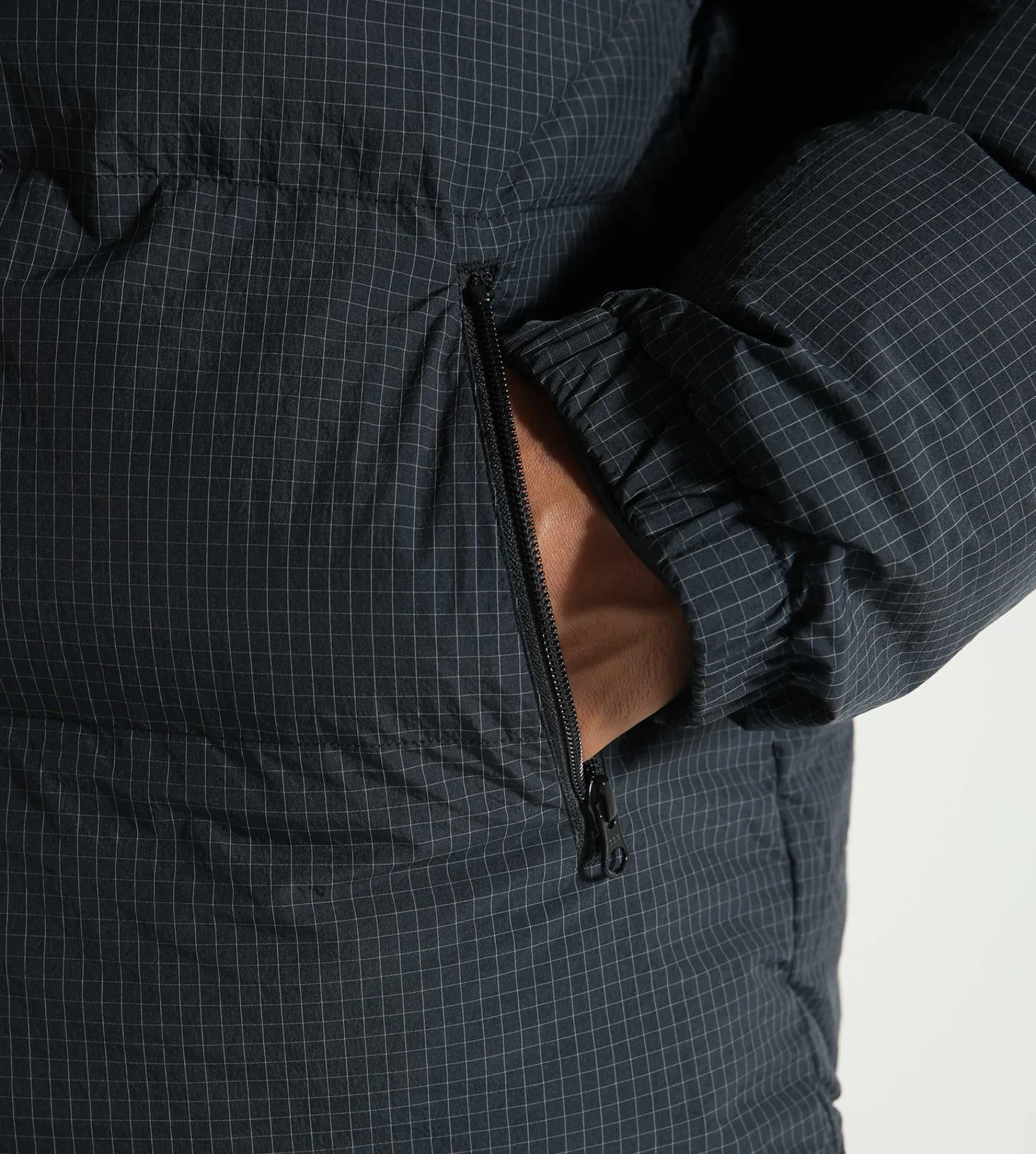 Wood Wood Hen Ripstop Puffer 1031 Charcoal