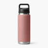 YETI Rambler 26 Oz Bottle Sandstone Pink